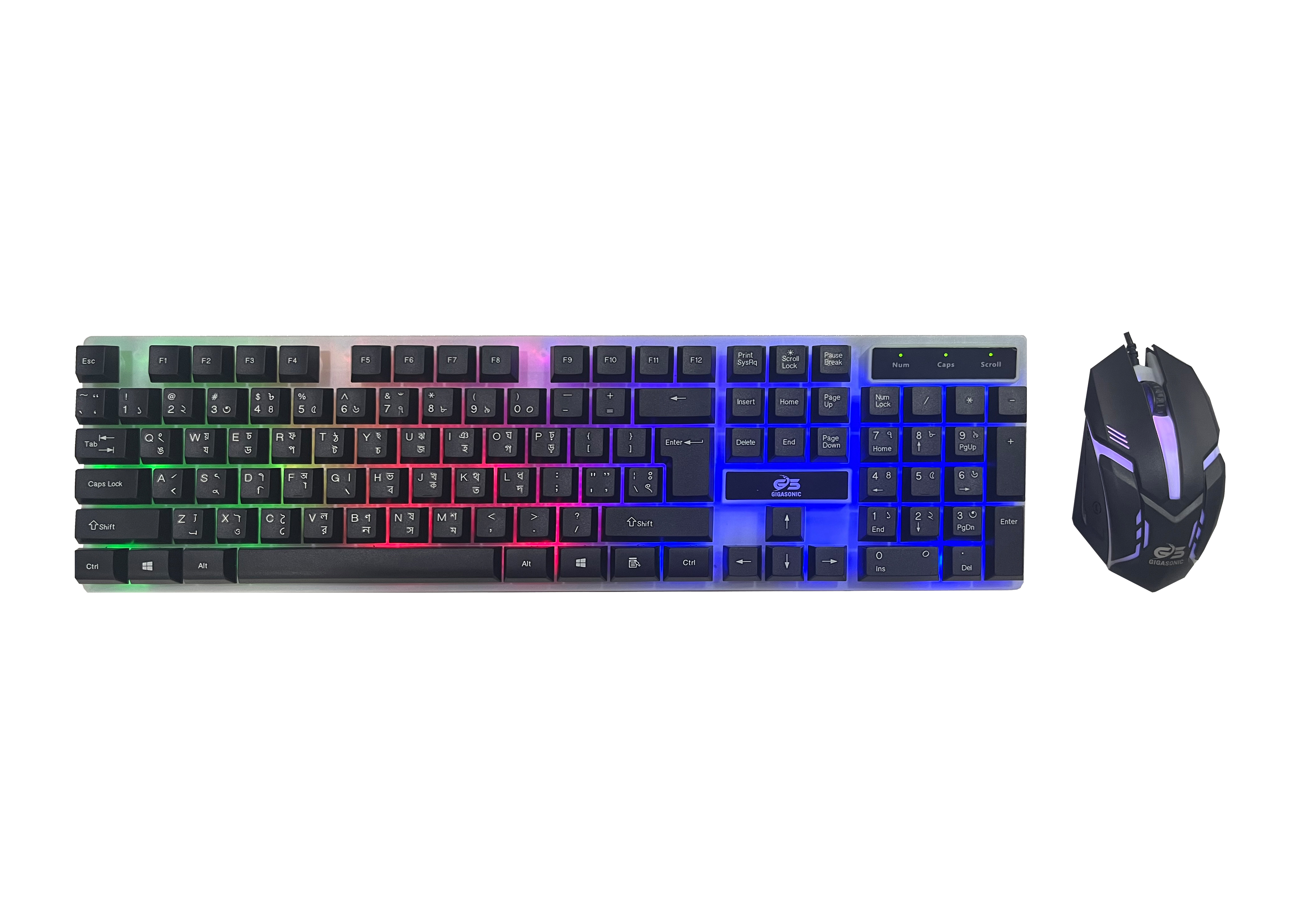 GIGASONIC GK100 Gaming Backlighting Keyboard